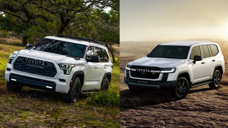 Toyota Land Cruiser vs Toyota Sequoia Reviews Toyota Land Cruiser vs Toyota Sequoia Reviews