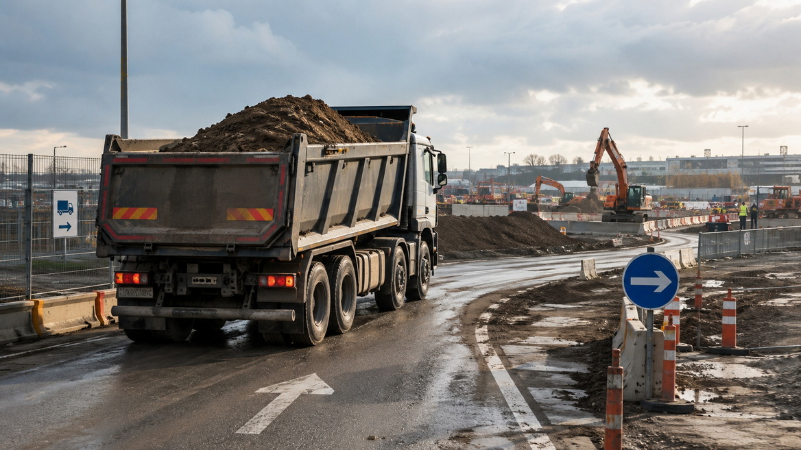 Dump Truck Worksite Safety Dump Truck Worksite Safety