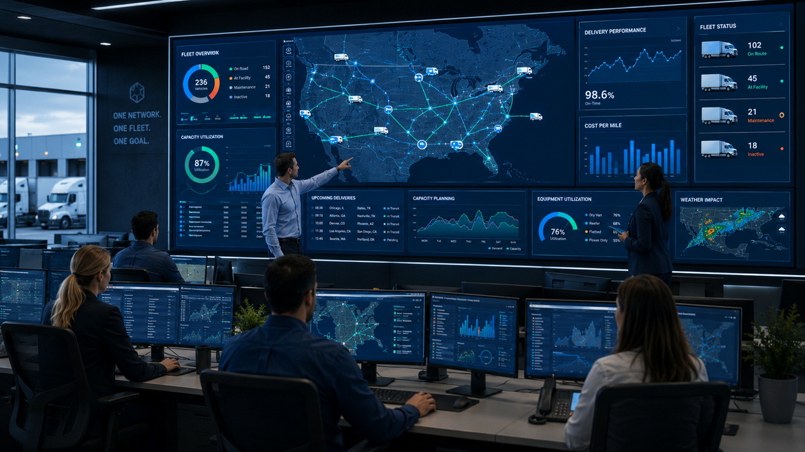 Logistics Control Room Fleet Planning Logistics Control Room Fleet Planning