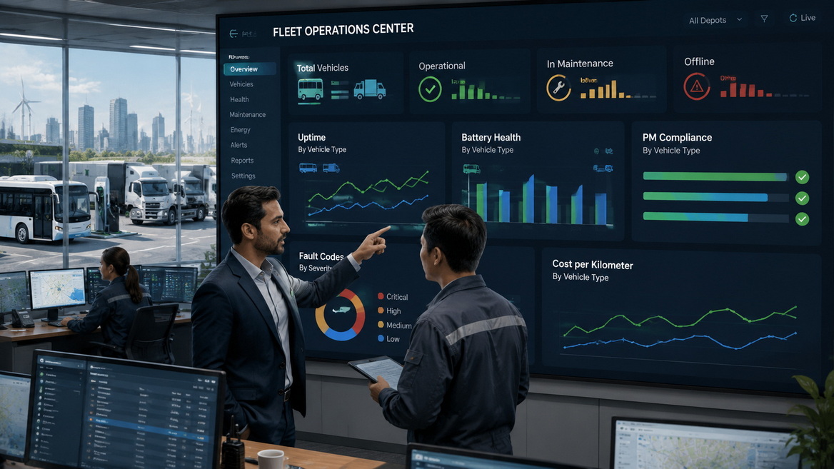 Data Driven NEV Fleet Maintenance Dashboard Data Driven NEV Fleet Maintenance Dashboard