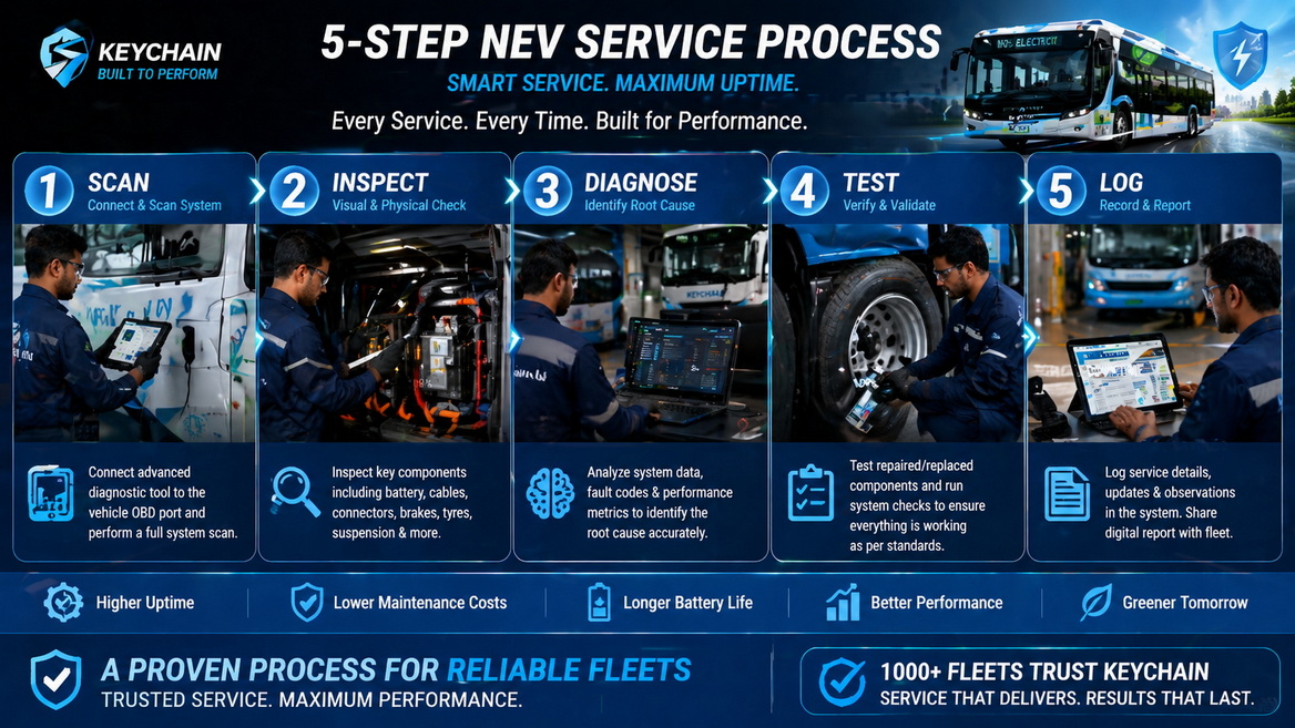 Step-by-Step NEV Servicing Illustration Step-by-Step NEV Servicing Illustration