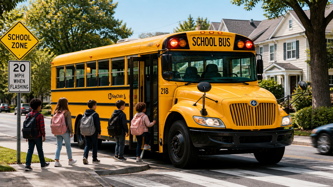 Refurbished School Bus Safety Drive Refurbished School Bus Safety Drive
