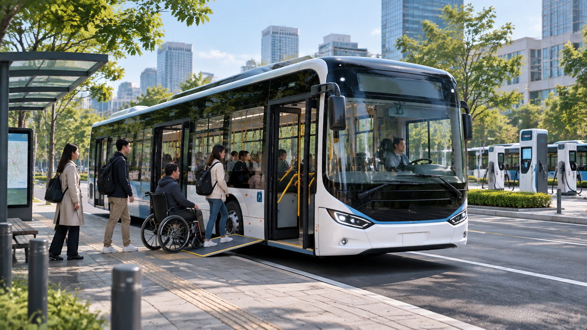 Electric Bus Urban Transport Electric Bus Urban Transport
