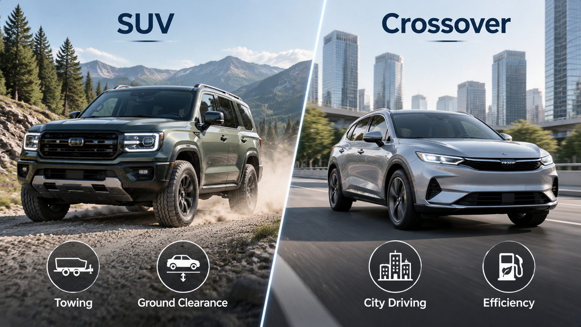 SUV And Crossover Difference SUV And Crossover Difference
