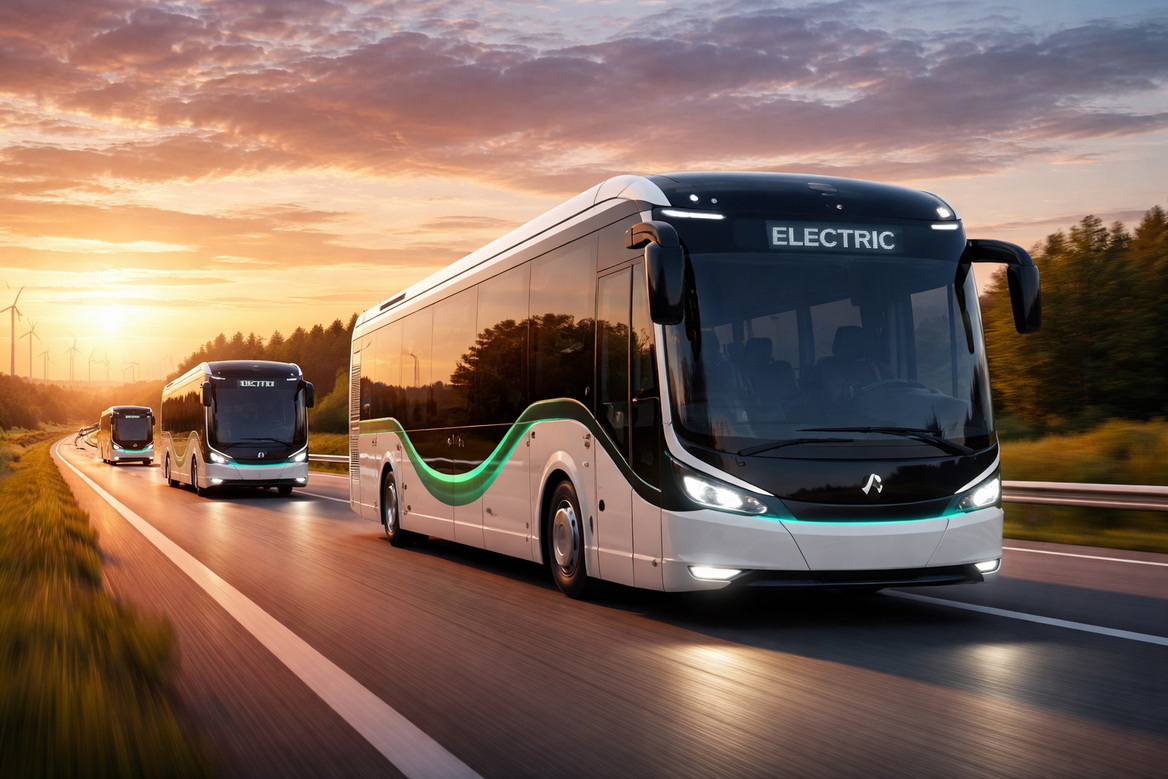 Electric Bus Fleet Highway Electric Bus Fleet Highway
