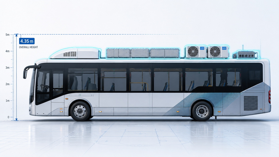 Electric Heavy Truck Rooftop Equipment Electric Heavy Truck Rooftop Equipment