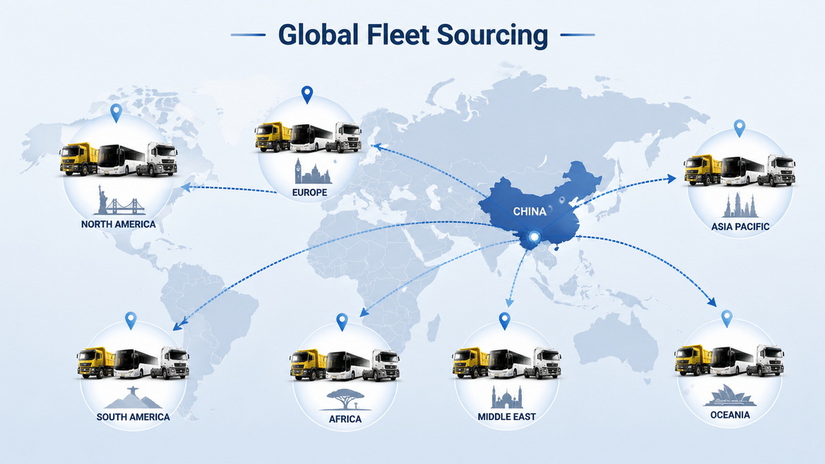 Global Sourcing Fleet Map Global Sourcing Fleet Map