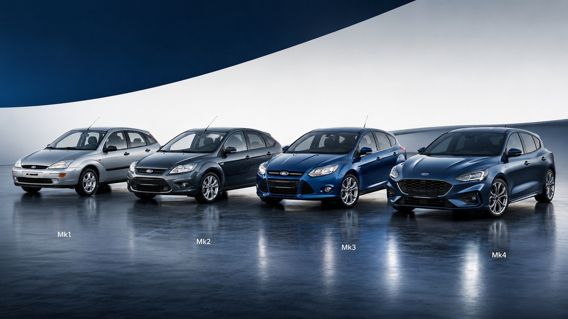 Ford Focus Evolution Timeline Ford Focus Evolution Timeline