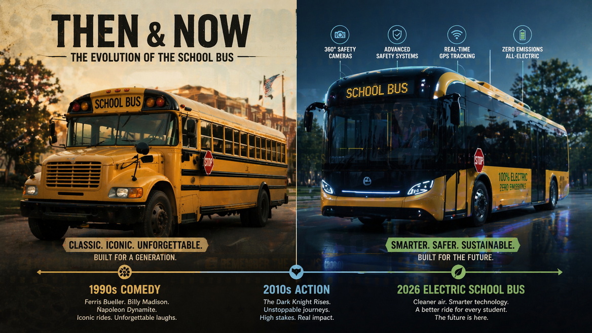 From Film To Real World School Bus Evolution From Film To Real World School Bus Evolution