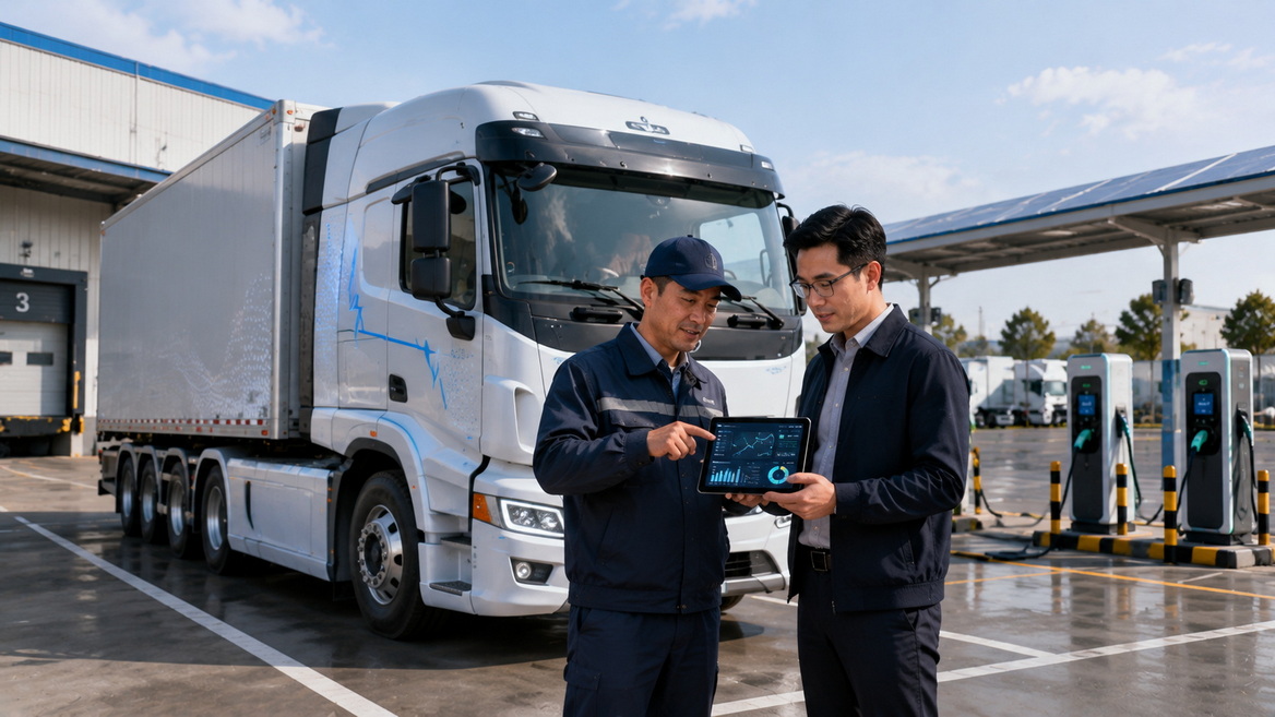 New Energy Heavy Duty Truck Trial New Energy Heavy Duty Truck Trial