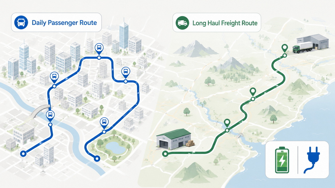 New Energy Bus And Truck Route Map New Energy Bus And Truck Route Map