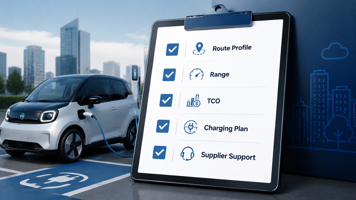 Small NEV Fleet Planning Checklist Small NEV Fleet Planning Checklist