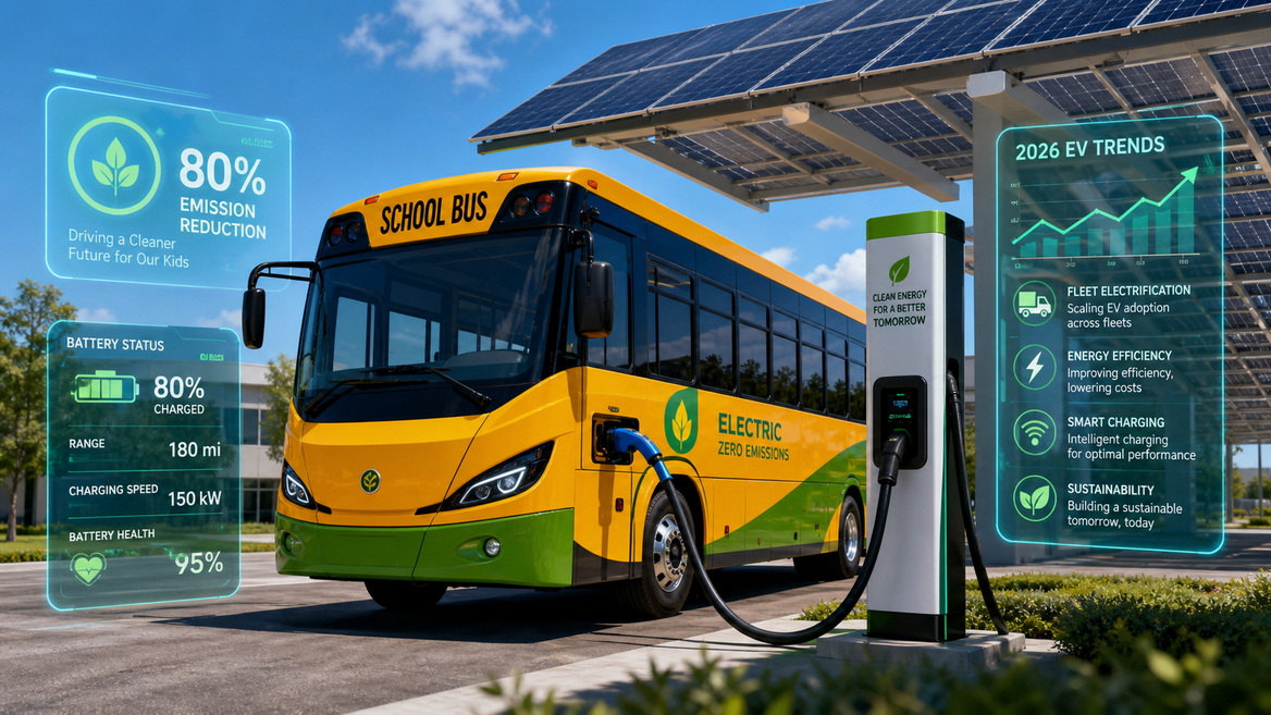 Electric School Bus Charging Station Electric School Bus Charging Station