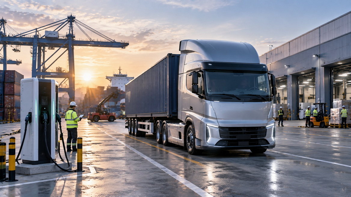 Electric Heavy Truck Logistics Electric Heavy Truck Logistics