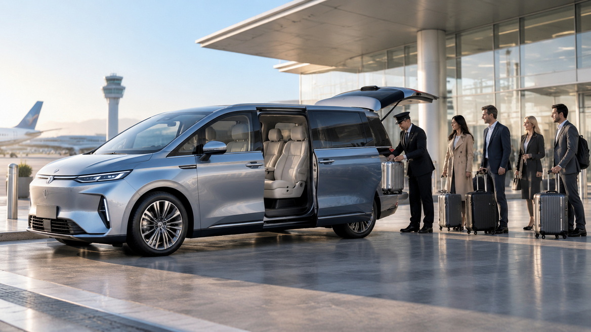 Electric MPV Airport Transfer Electric MPV Airport Transfer