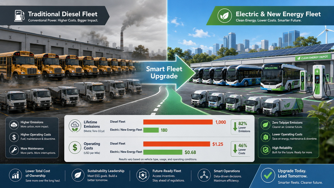 Diesel To New Energy Fleet Transition Diesel To New Energy Fleet Transition