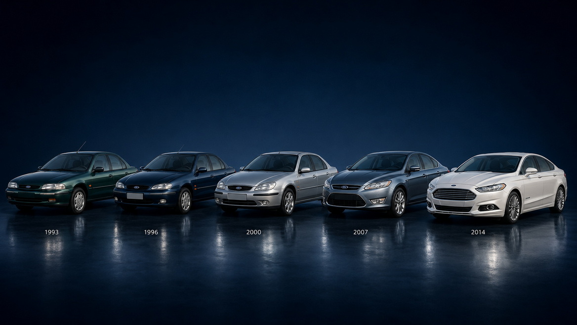 Ford Mondeo Evolution Timeline Ford Mondeo Evolution Timeline
