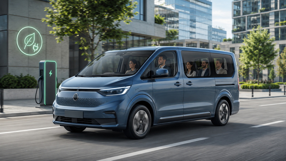 Electric Van City Route Electric Van City Route