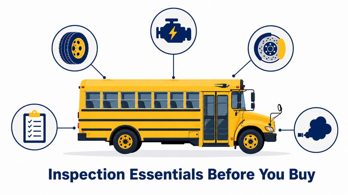Used Bus Inspection Essentials Used Bus Inspection Essentials