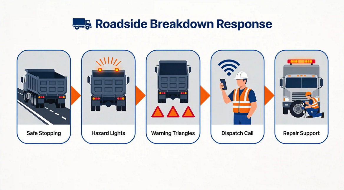 Commercial Truck Breakdown Response Process Commercial Truck Breakdown Response Process
