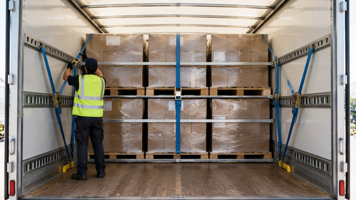Cargo Securing Inside Box Truck Cargo Securing Inside Box Truck