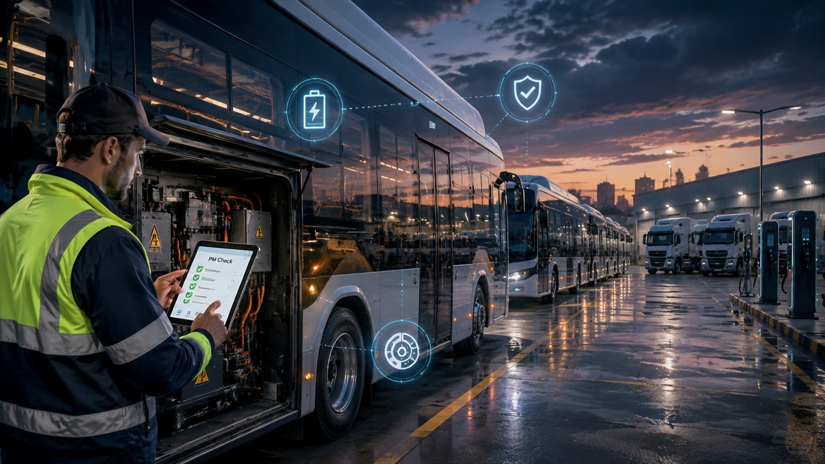 Electric Bus Fleet Preventive Maintenance Electric Bus Fleet Preventive Maintenance