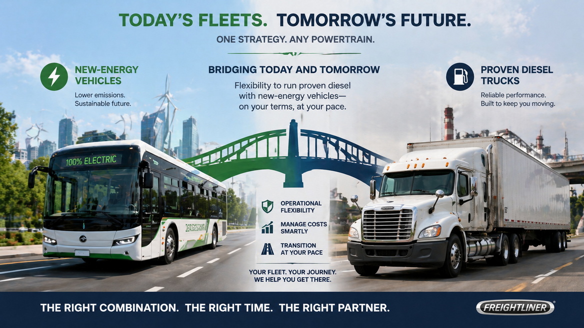 Electric Bus And Diesel Truck Fleet Transition Electric Bus And Diesel Truck Fleet Transition
