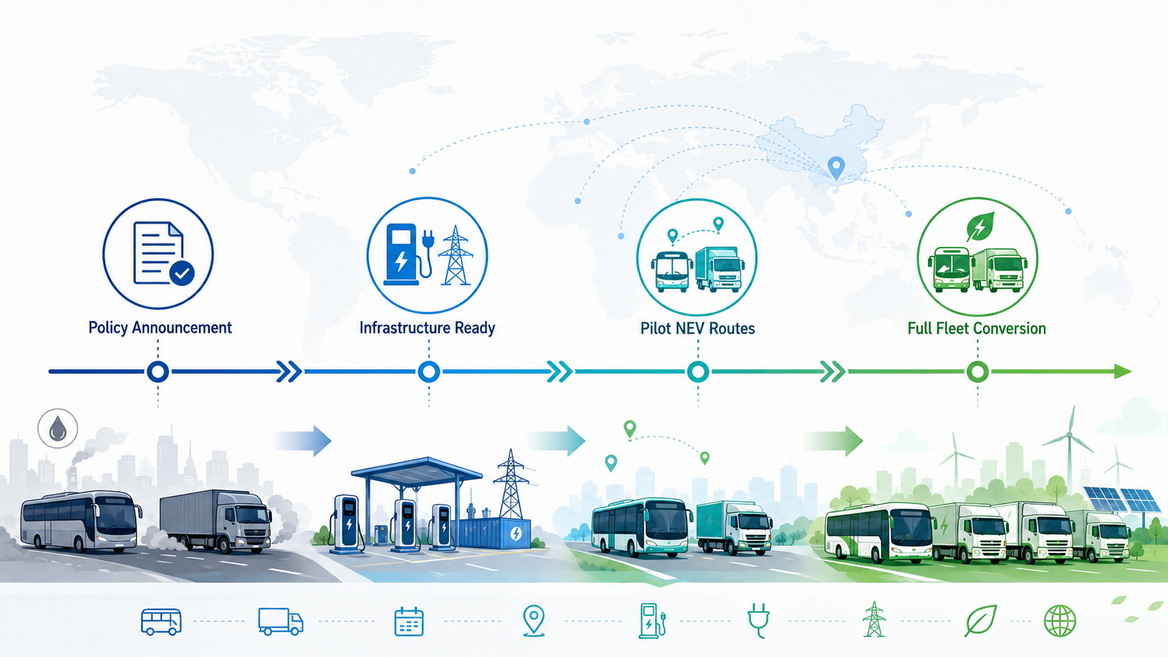 Strategic NEV Fleet Timeline Strategic NEV Fleet Timeline