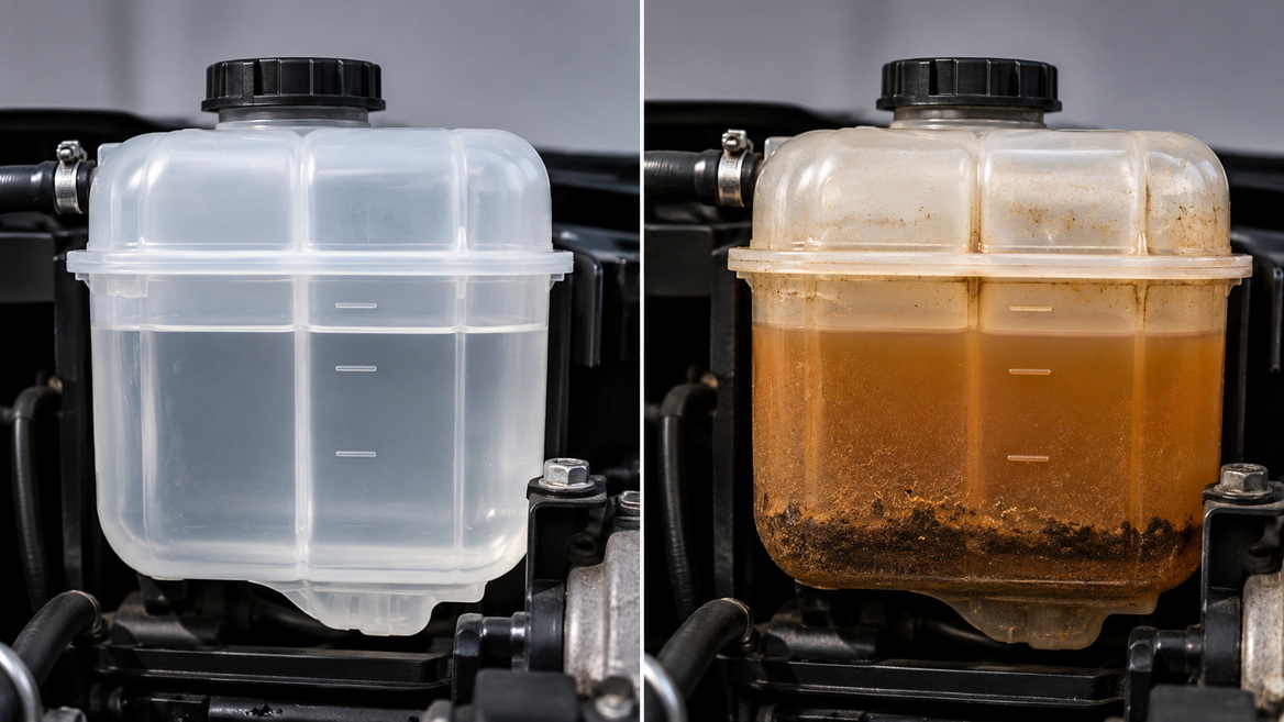 Coolant Level And Condition Comparison Coolant Level And Condition Comparison