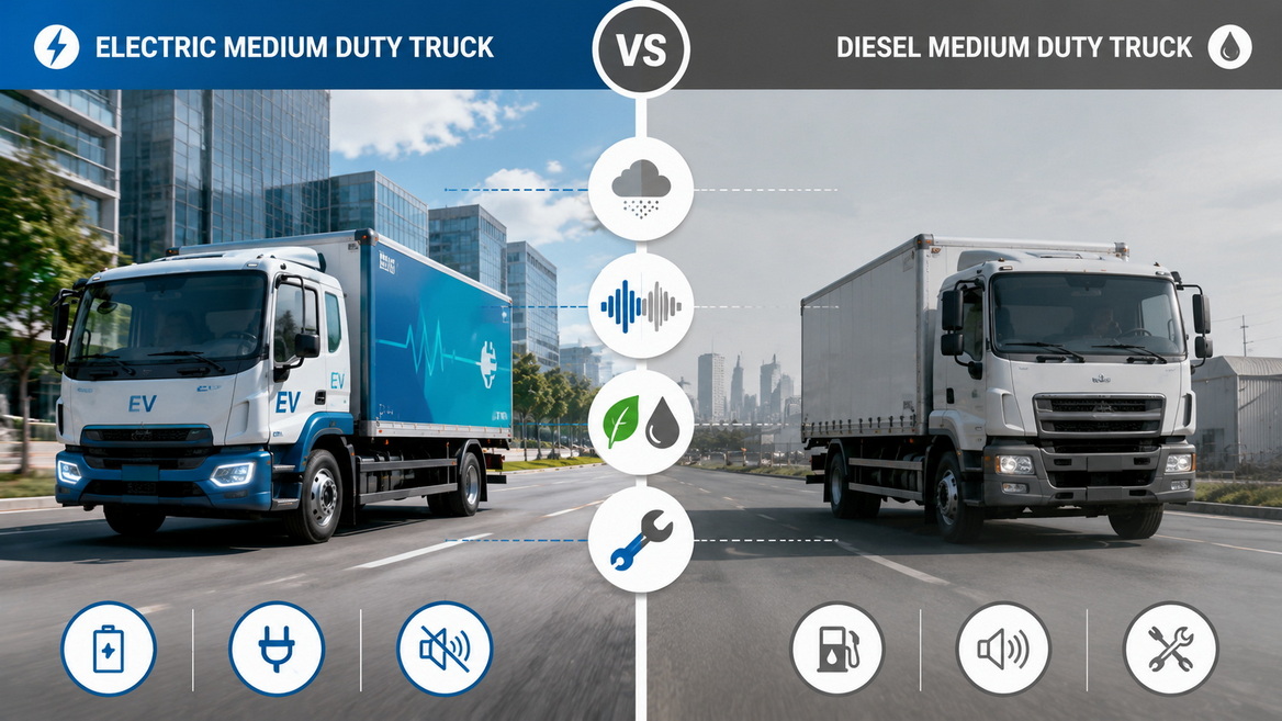 Electric Vs Diesel Truck Comparison Electric Vs Diesel Truck Comparison