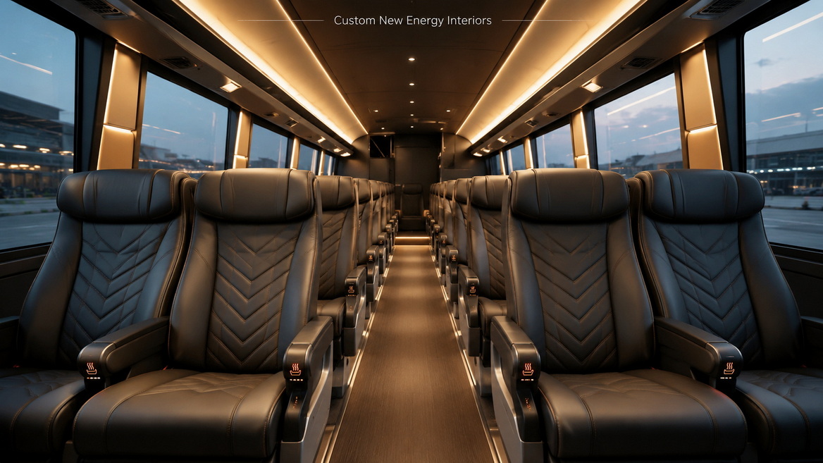 Custom Electric Bus Interior Custom Electric Bus Interior