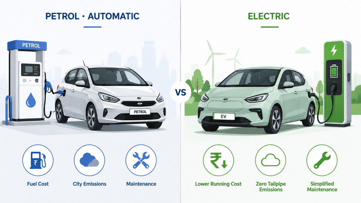 Petrol Automatic Versus Electric Car Cost Comparison Petrol Automatic Versus Electric Car Cost Comparison