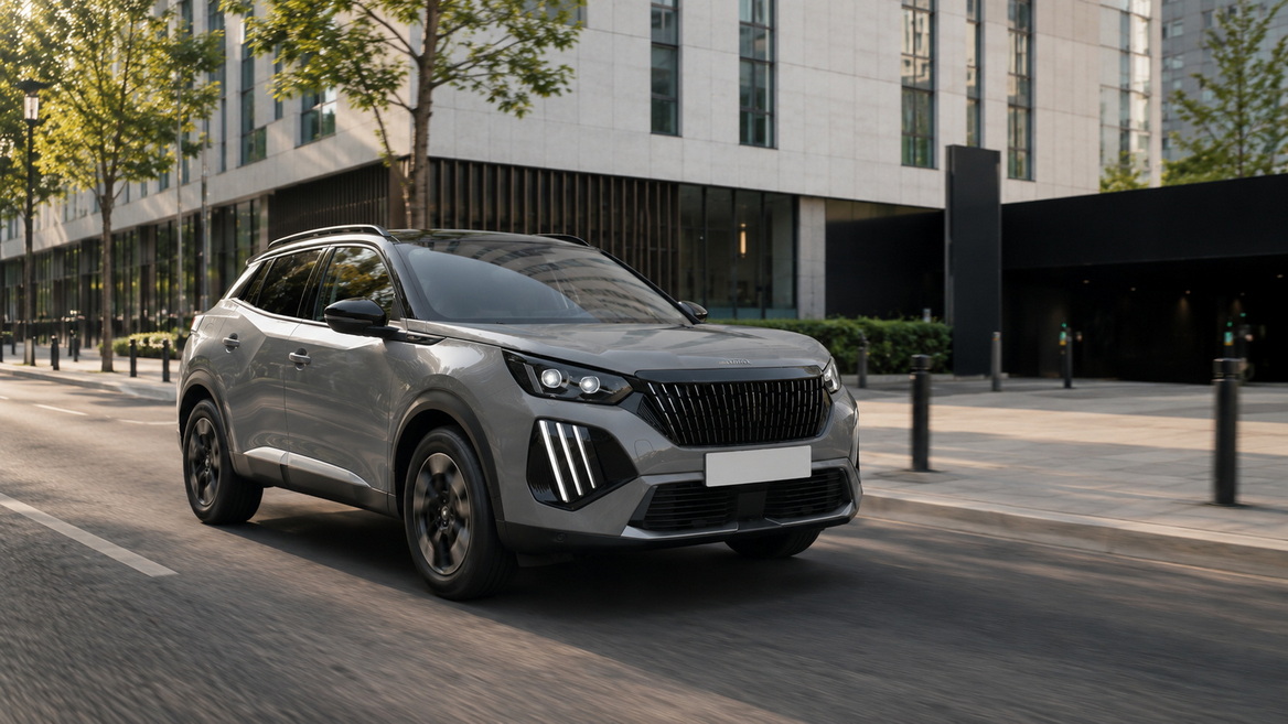 Compact SUV City Driving Compact SUV City Driving