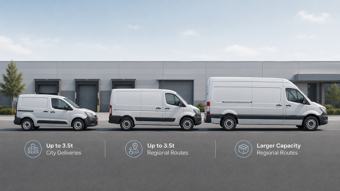 Van Licence Size Overview Van Licence Size Overview
