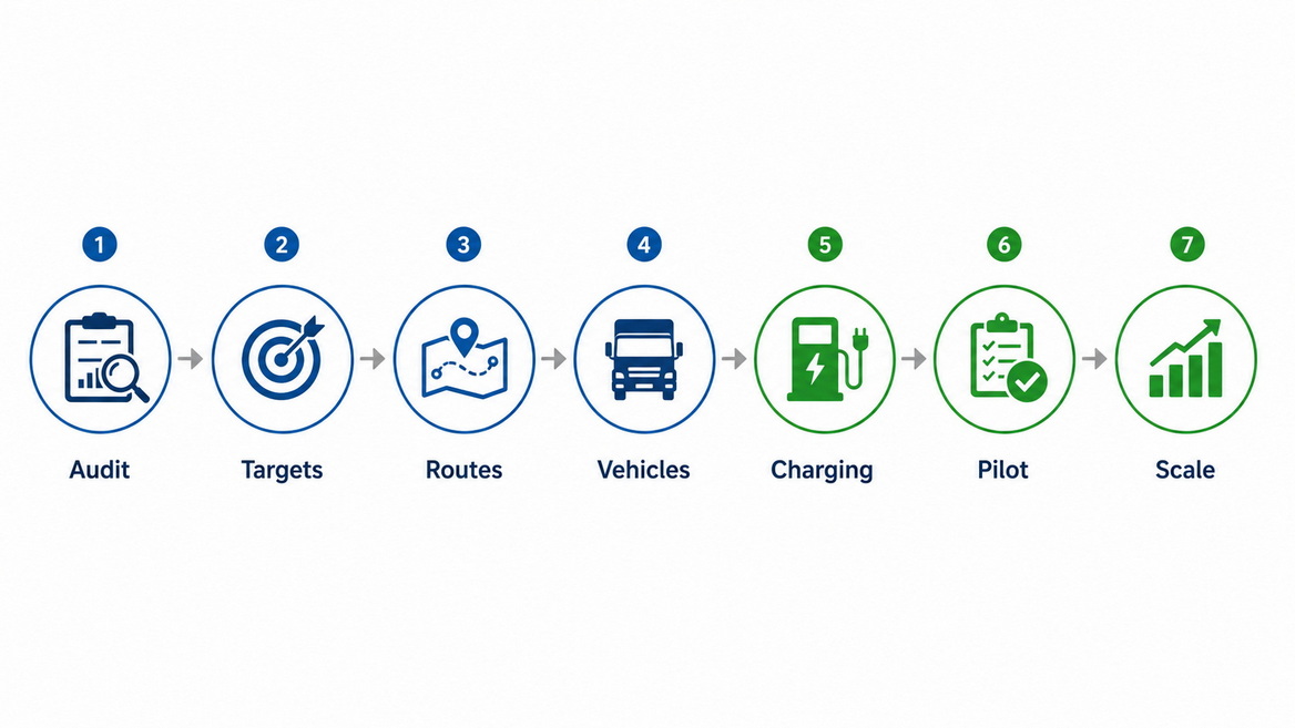 New Energy Fleet Planning Steps New Energy Fleet Planning Steps