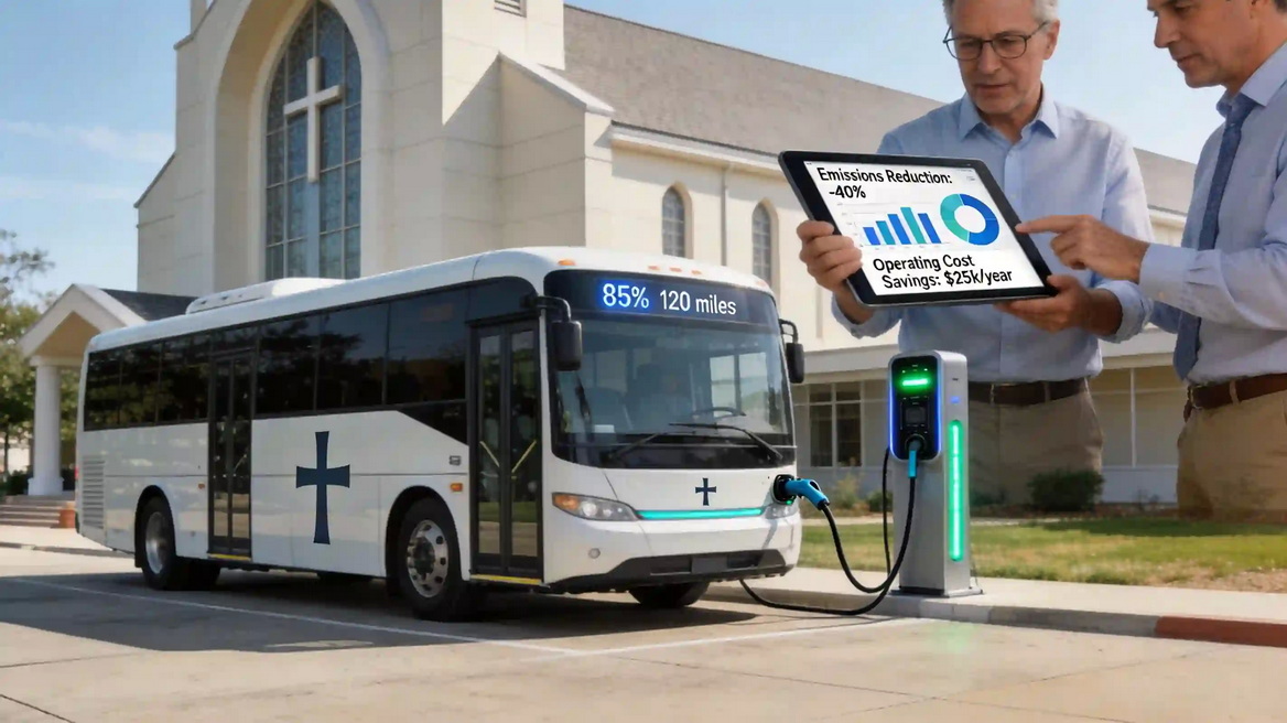 New Energy Church Bus Charging New Energy Church Bus Charging