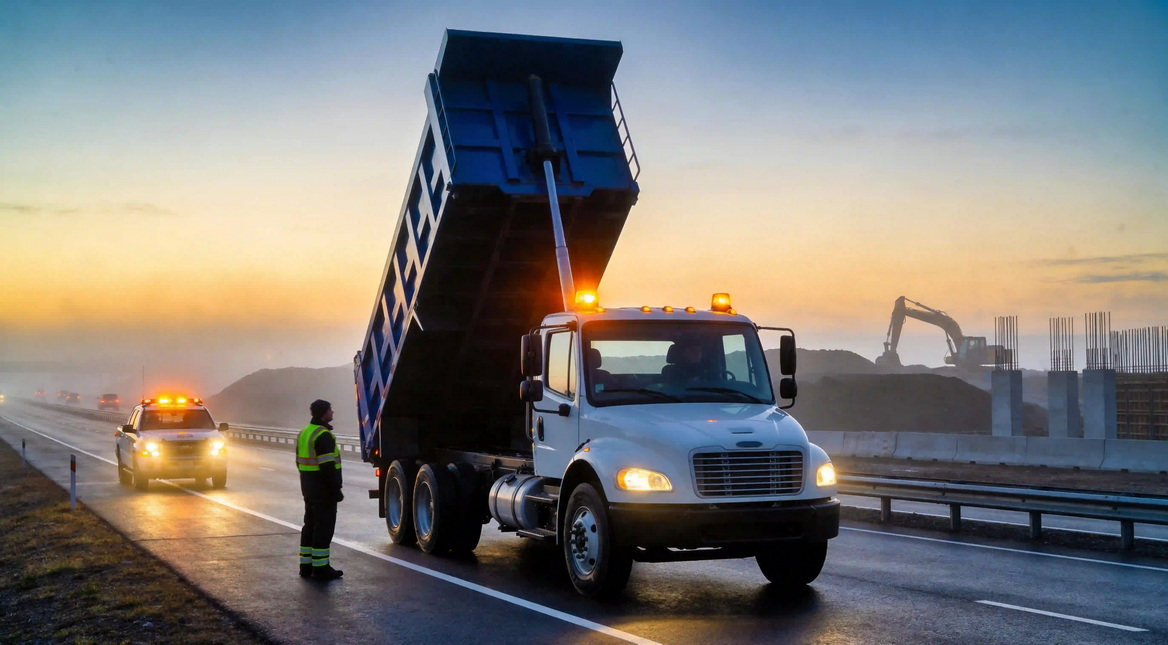 Heavy Duty Dump Truck Roadside Support Heavy Duty Dump Truck Roadside Support