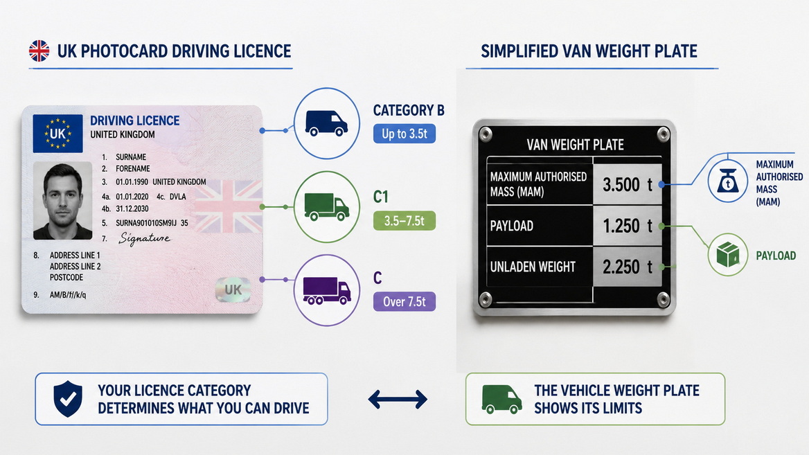 Licence Categories And Van Weights Licence Categories And Van Weights