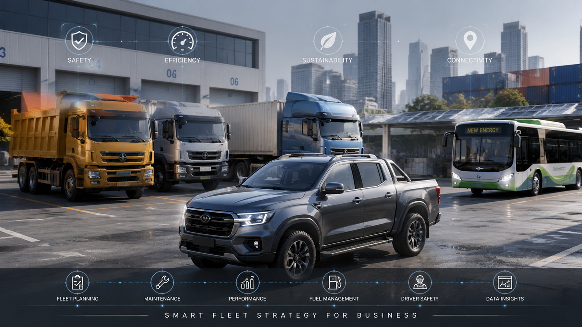Mixed Fleet Pickup And Heavy Trucks Mixed Fleet Pickup And Heavy Trucks