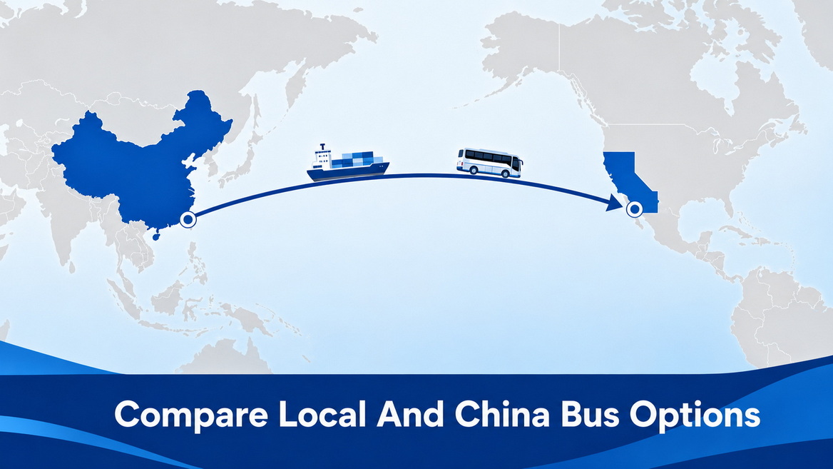 Bus Sourcing From China To Los Angeles Bus Sourcing From China To Los Angeles