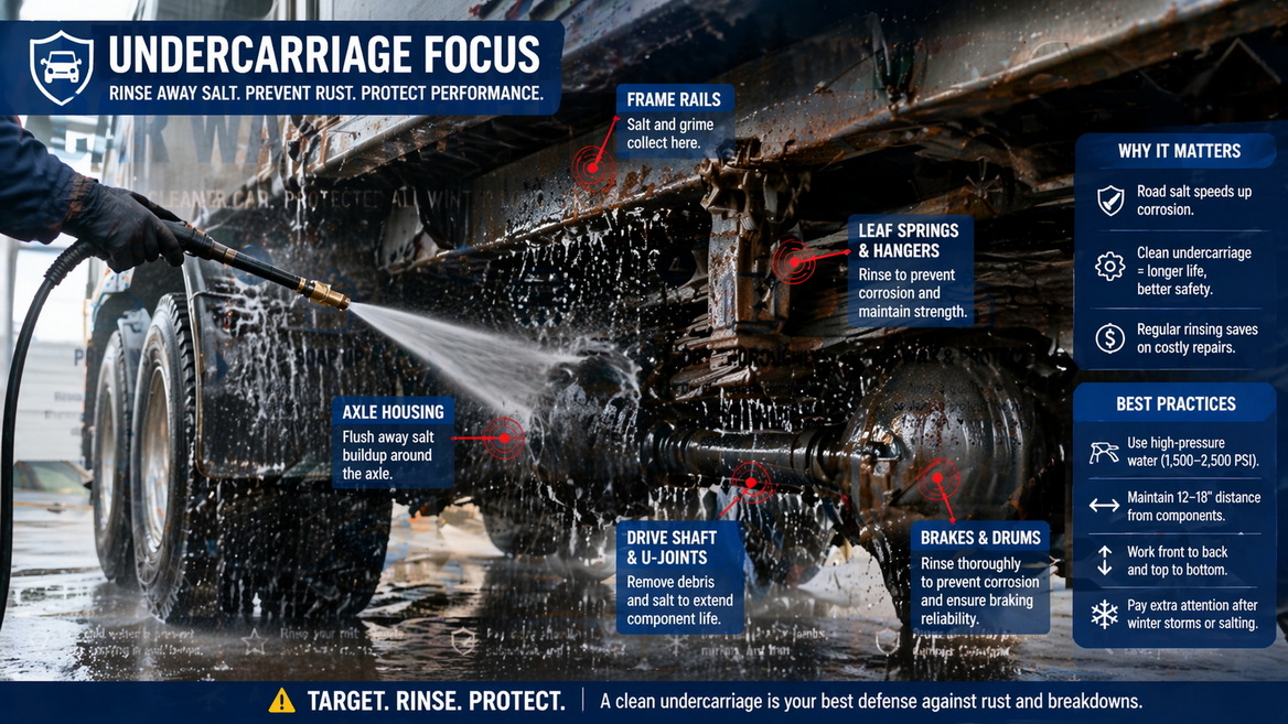 Undercarriage Salt Removal Undercarriage Salt Removal
