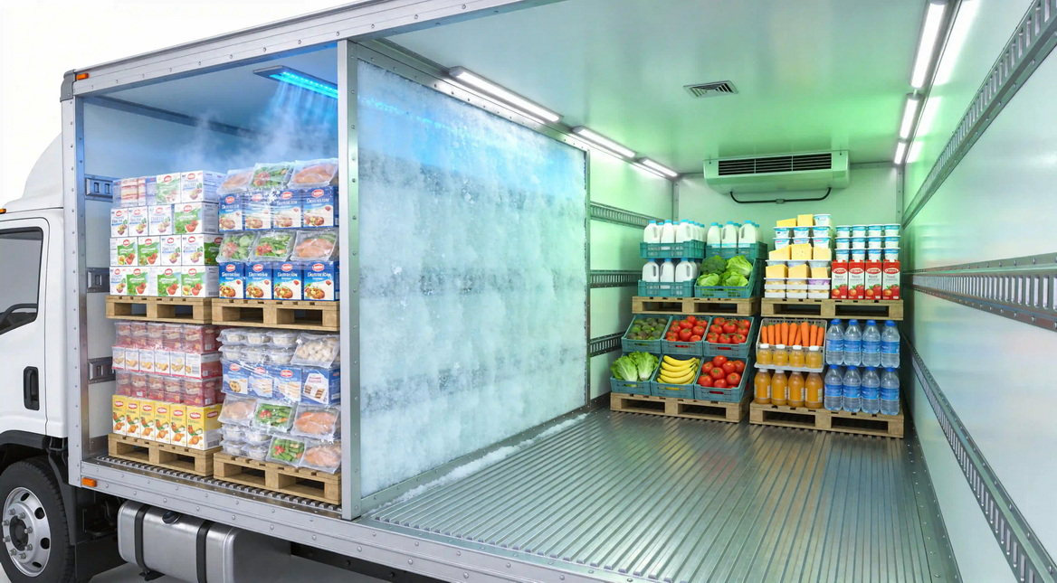Multi Temperature Refrigerated Cargo Zones Multi Temperature Refrigerated Cargo Zones