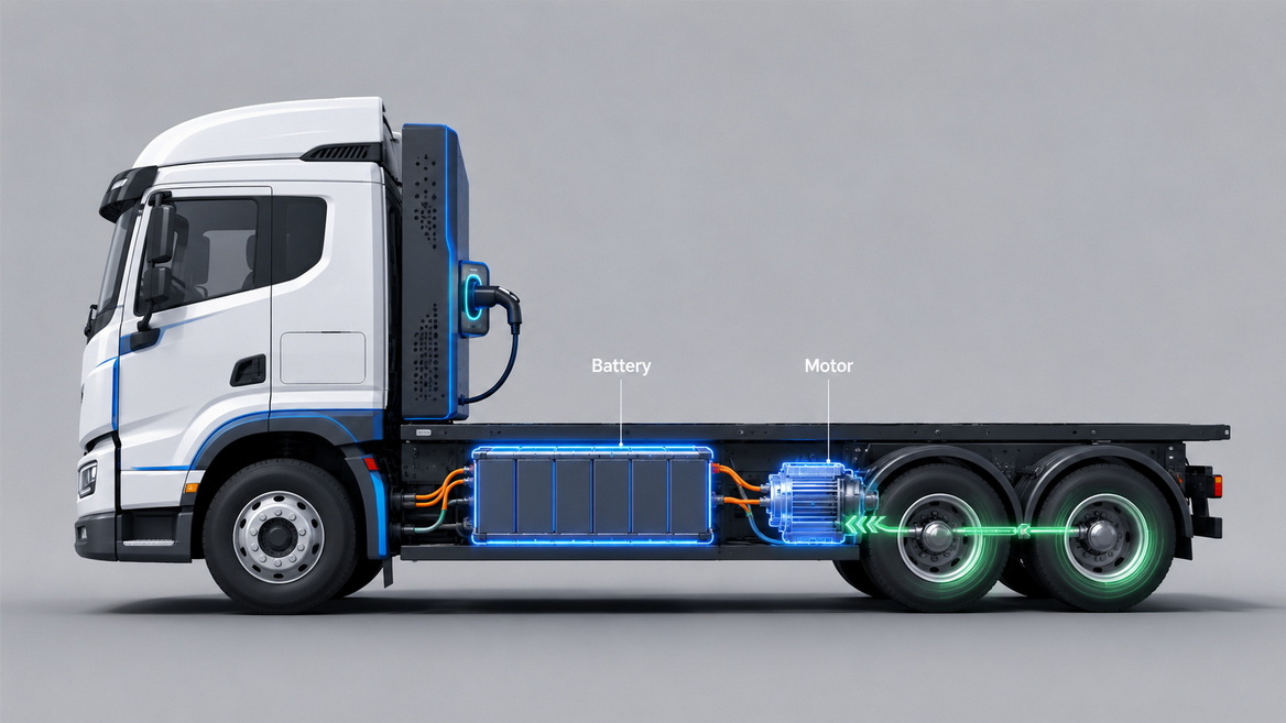 Electric Heavy Duty Truck Components Electric Heavy Duty Truck Components