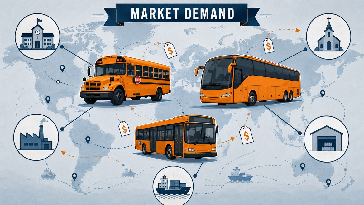 Bus Market Demand Map Bus Market Demand Map