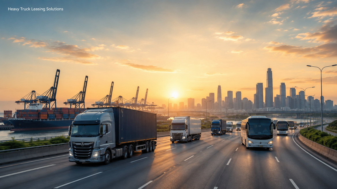 Global Heavy Truck Fleet On The Move Global Heavy Truck Fleet On The Move