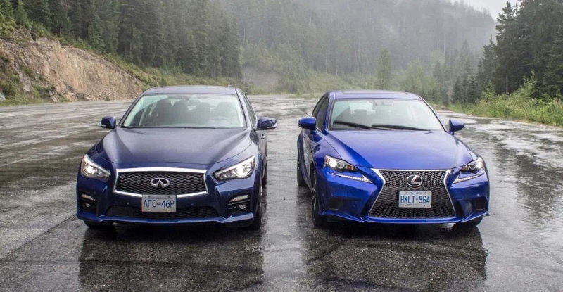 Comparison 2016 Lexus IS 350 F Sport vs 2016 Infiniti Q50 Red Sport AWD _ AutoTrader.ca Comparison 2016 Lexus IS 350 F Sport vs 2016 Infiniti Q50 Red Sport AWD _ AutoTrader.ca