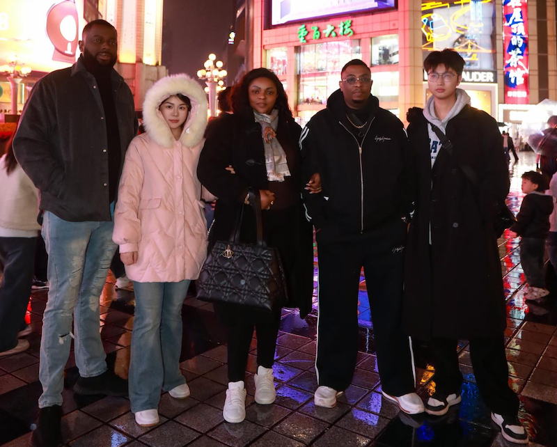 A Night to Remember: Celebrating Friendship and a Successful Bus Deal Under Chongqing’s Starry Sky