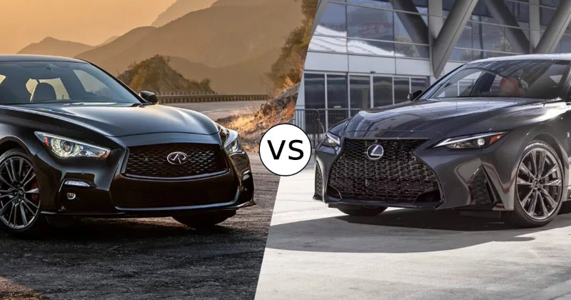 2025 Lexus IS vs. INFINITI Q50 _ Lexus Stevens Creek 2025 Lexus IS vs. INFINITI Q50 _ Lexus Stevens Creek
