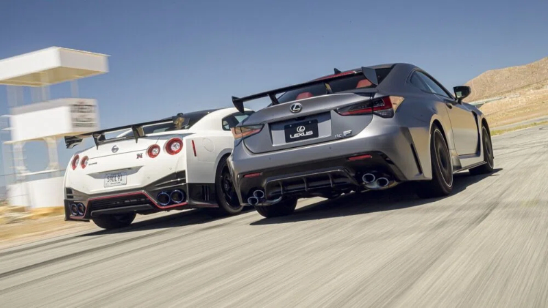 Nissan GT-R Nismo vs Lexus RC F Track Edition Top Gear Nissan GT-R Nismo vs Lexus RC F Track Edition Top Gear