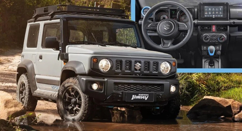 Suzuki Jimny Sierra 4Sport Limited Edition Debuts In Brazil With Off-Road Goodies _ Carscoops